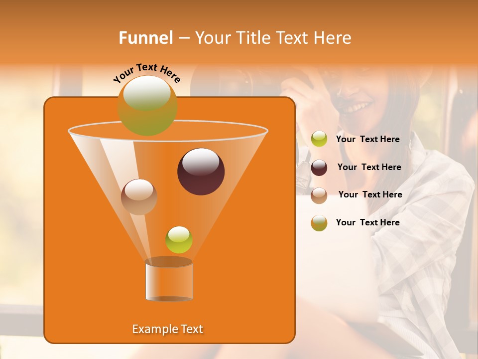 Photographer Camera Outdoors PowerPoint Template
