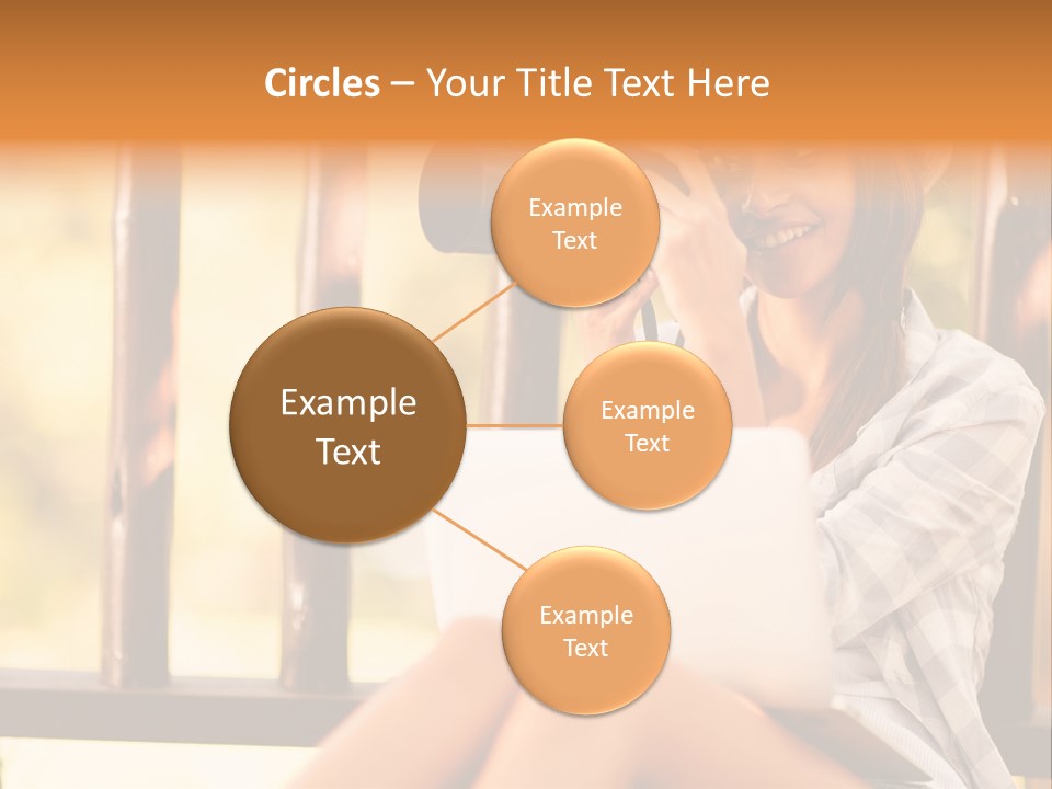 Photographer Camera Outdoors PowerPoint Template