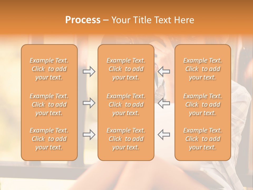 Photographer Camera Outdoors PowerPoint Template