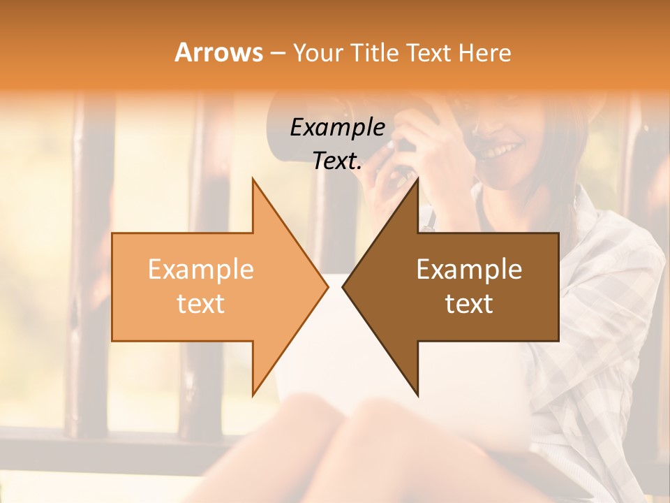 Photographer Camera Outdoors PowerPoint Template