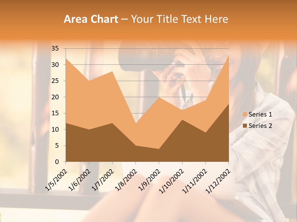 Photographer Camera Outdoors PowerPoint Template