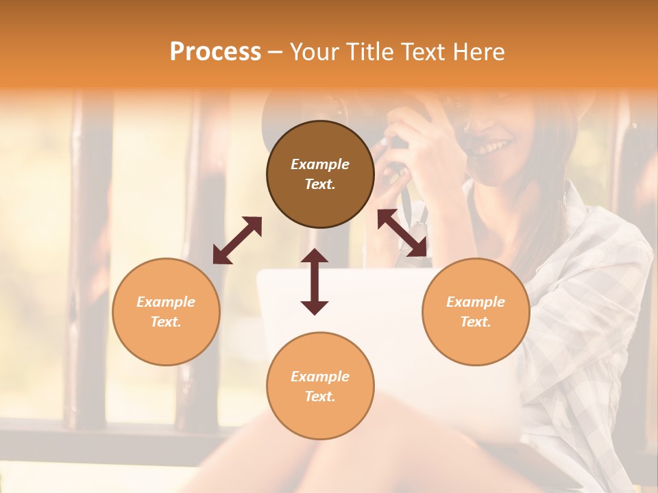 Photographer Camera Outdoors PowerPoint Template