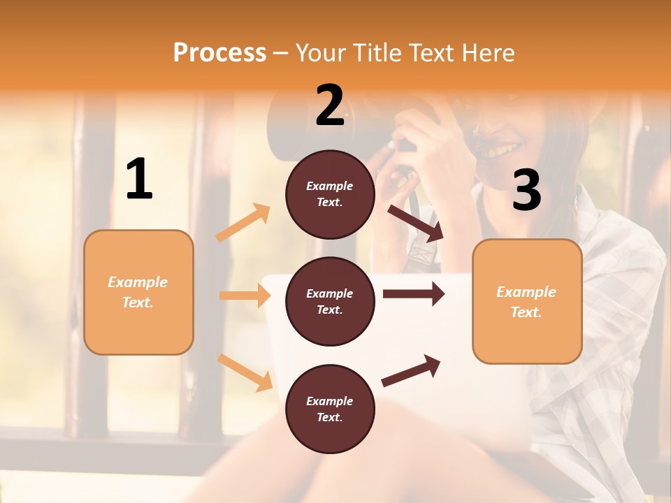 Photographer Camera Outdoors PowerPoint Template