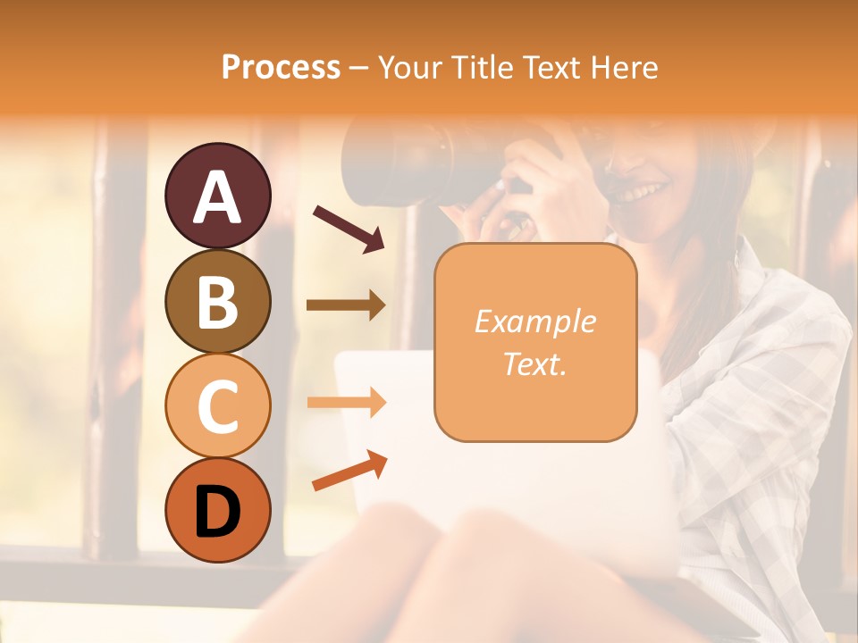 Photographer Camera Outdoors PowerPoint Template