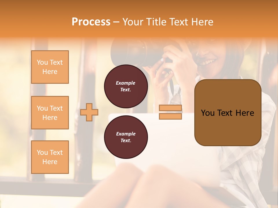Photographer Camera Outdoors PowerPoint Template
