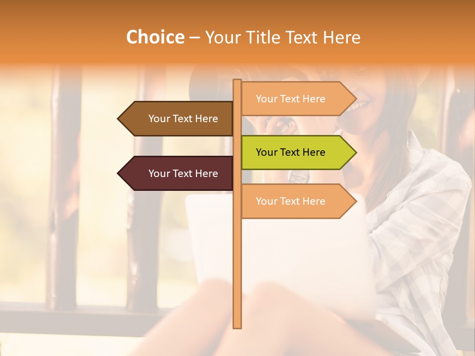 Photographer Camera Outdoors PowerPoint Template