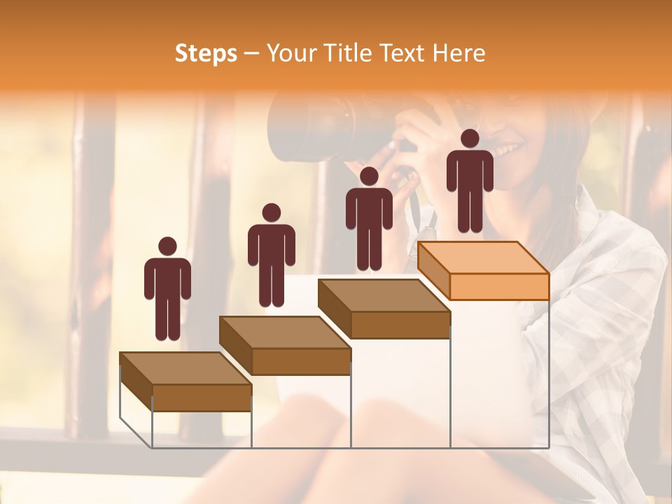 Photographer Camera Outdoors PowerPoint Template