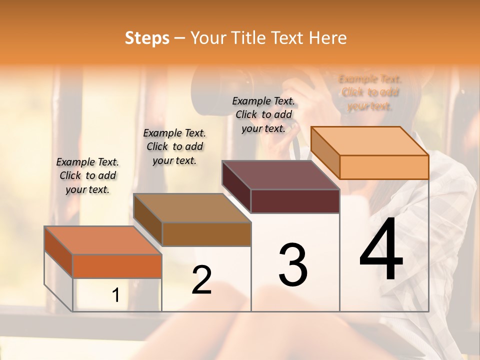 Photographer Camera Outdoors PowerPoint Template