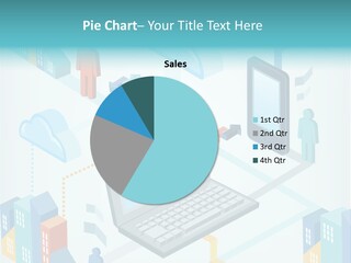 Town Connect Usb Cable PowerPoint Template