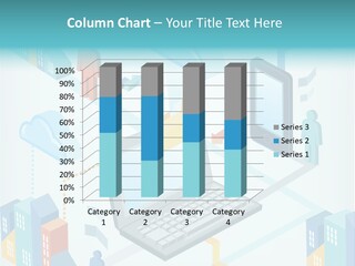 Town Connect Usb Cable PowerPoint Template