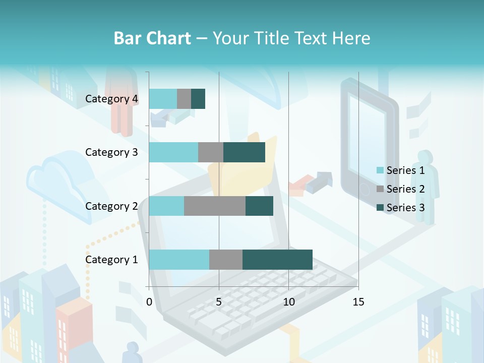 Town Connect Usb Cable PowerPoint Template