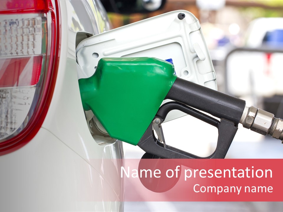 Petroleum Diesel Expenses PowerPoint Template