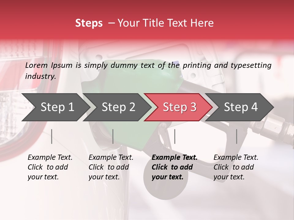 Petroleum Diesel Expenses PowerPoint Template
