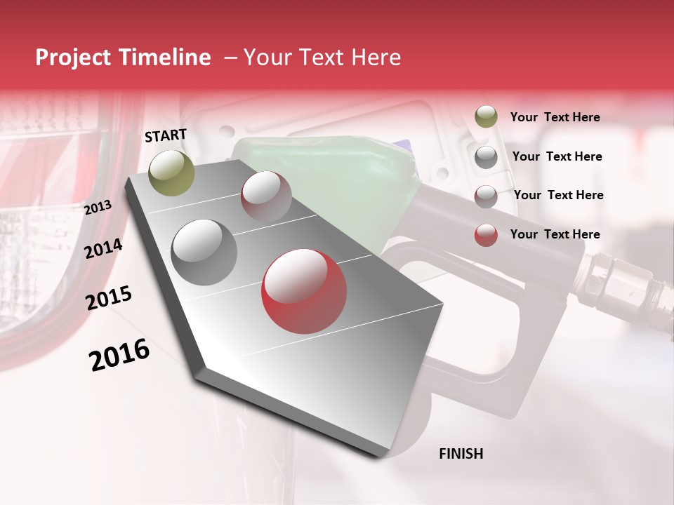 Petroleum Diesel Expenses PowerPoint Template