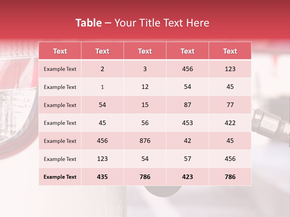 Petroleum Diesel Expenses PowerPoint Template