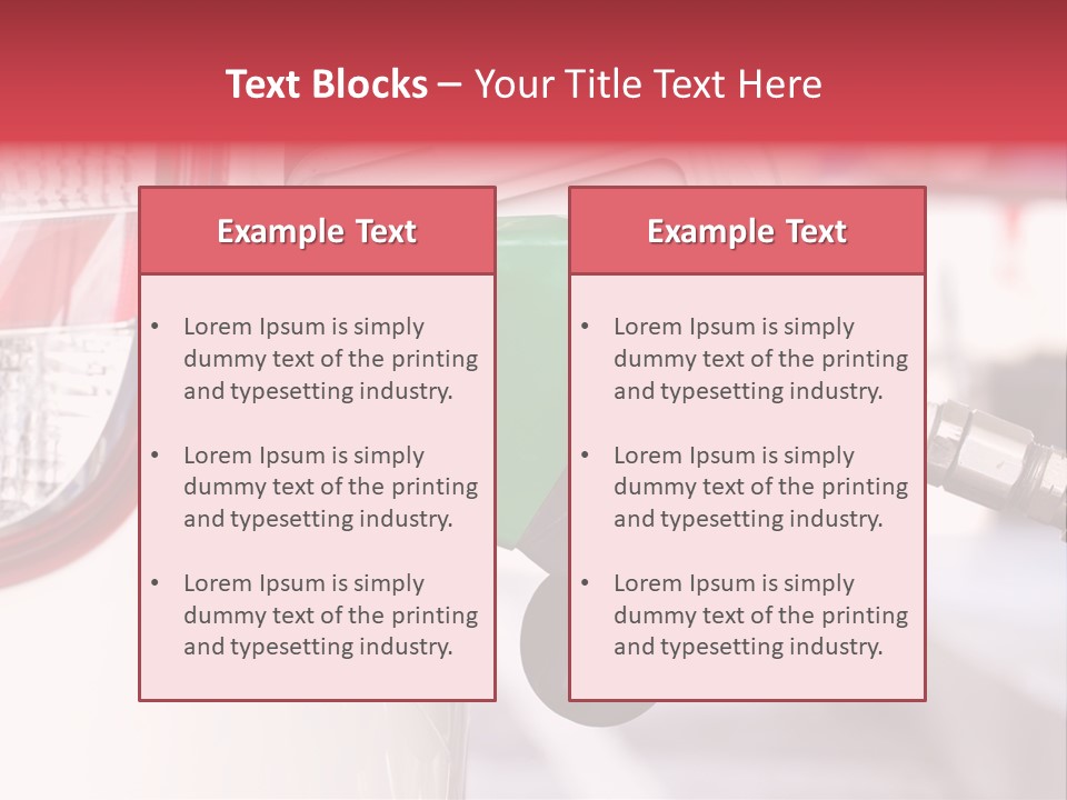 Petroleum Diesel Expenses PowerPoint Template