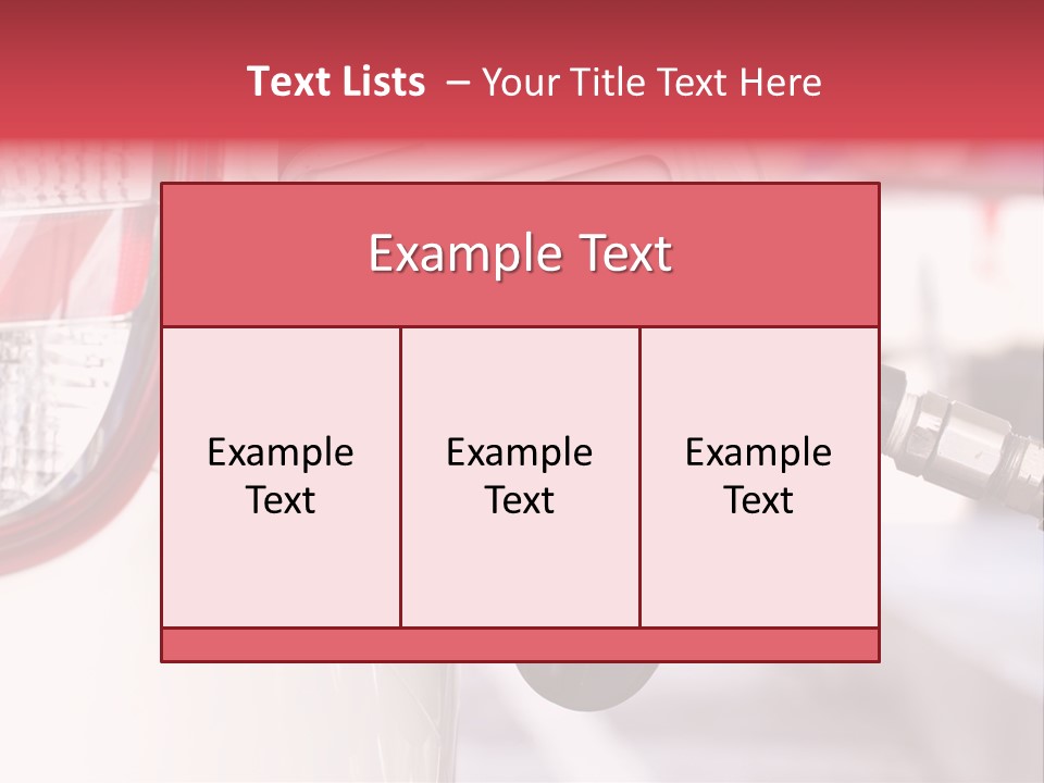 Petroleum Diesel Expenses PowerPoint Template
