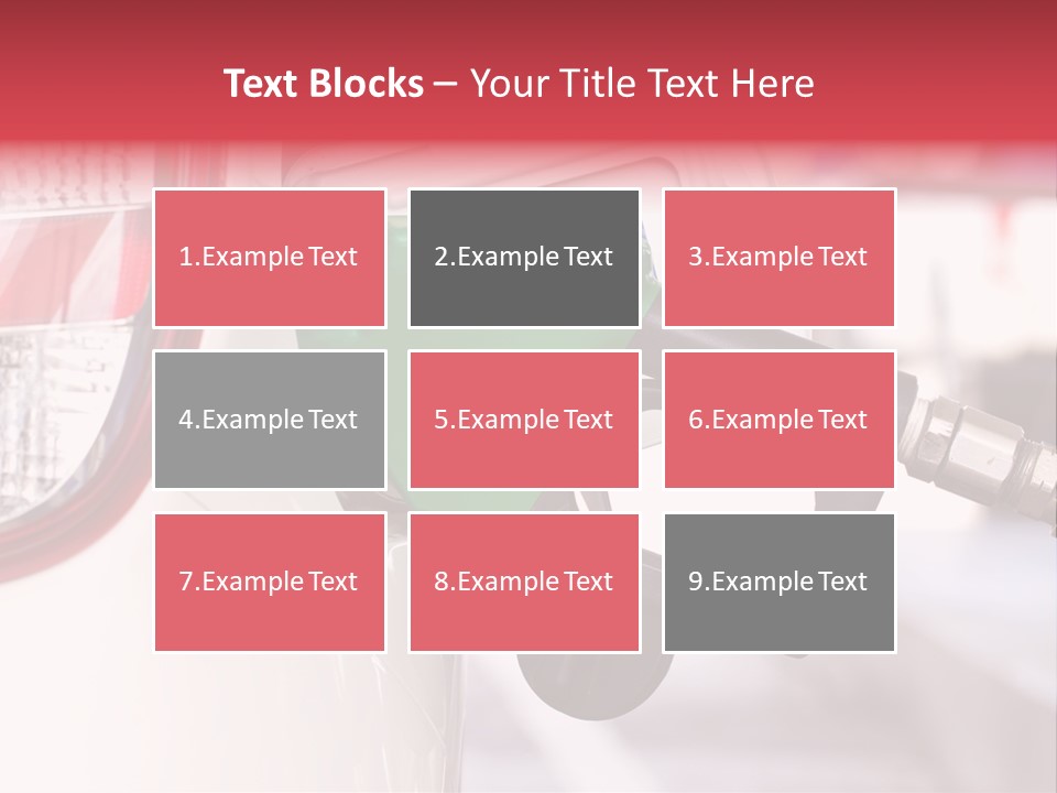 Petroleum Diesel Expenses PowerPoint Template