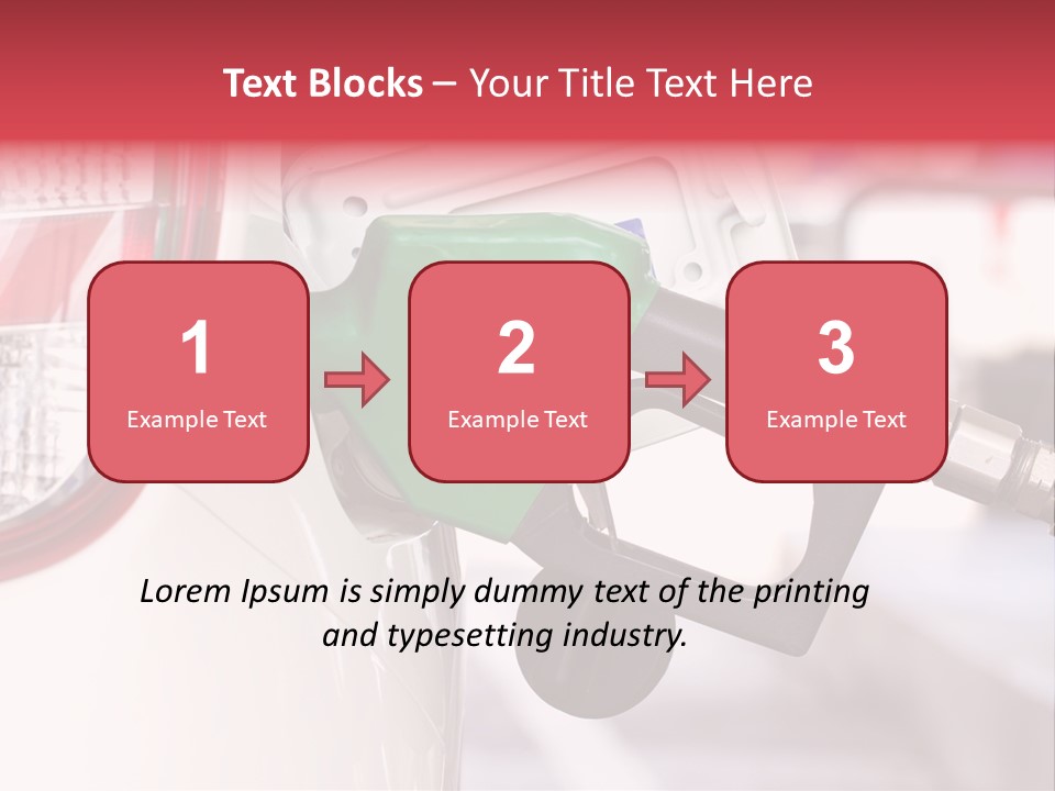 Petroleum Diesel Expenses PowerPoint Template