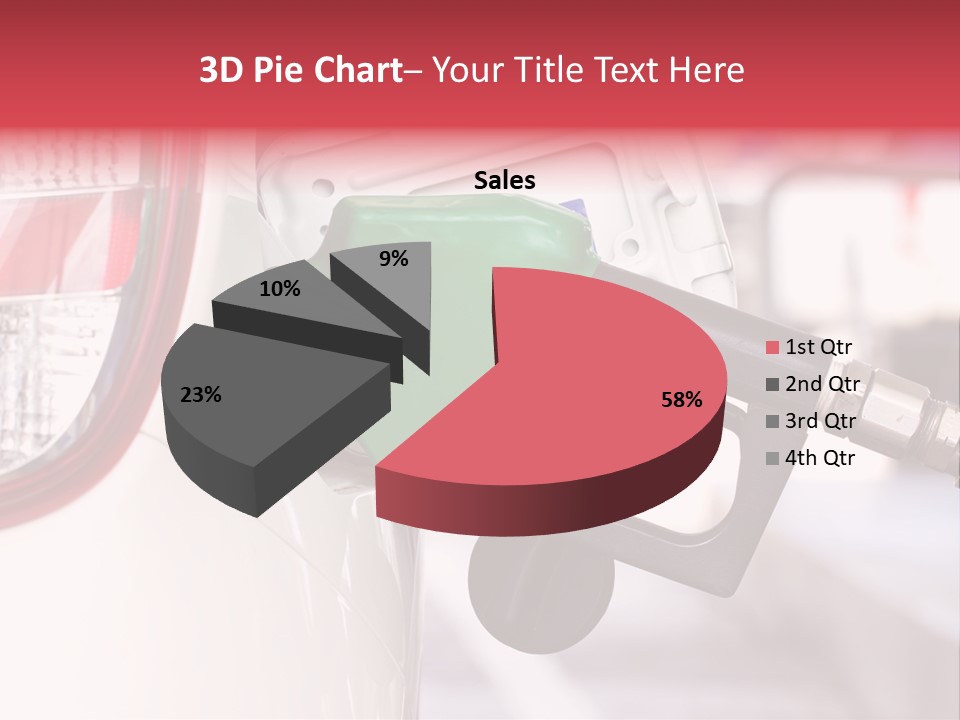 Petroleum Diesel Expenses PowerPoint Template