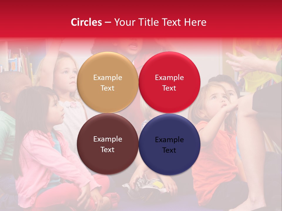 Hispanic Group Pupil PowerPoint Template