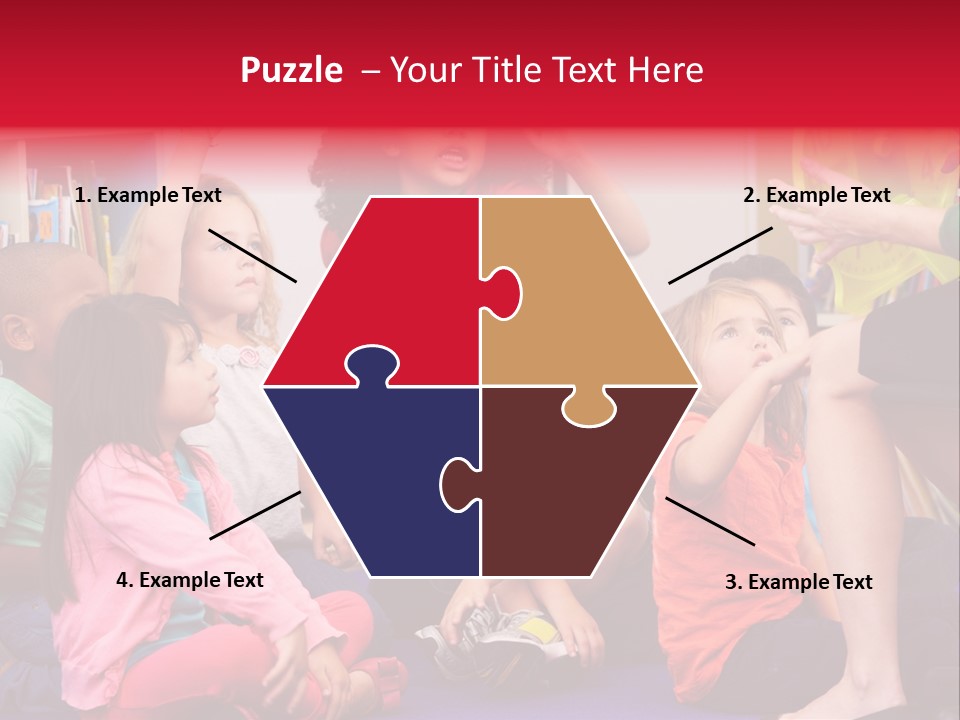 Hispanic Group Pupil PowerPoint Template