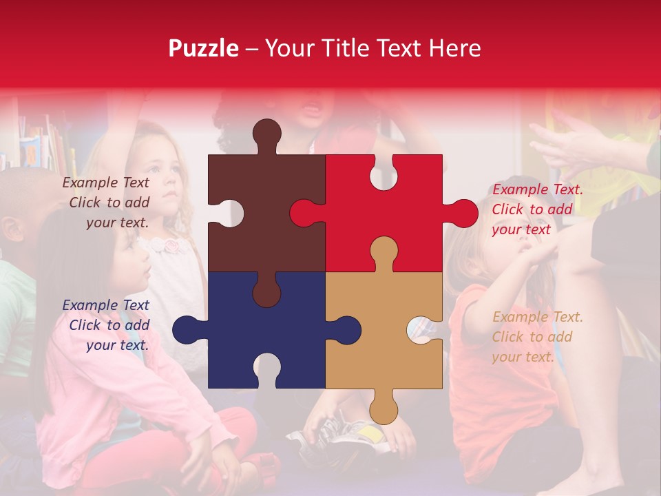 Hispanic Group Pupil PowerPoint Template