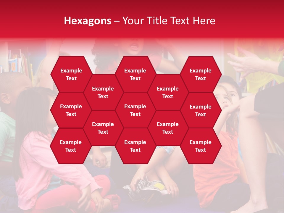 Hispanic Group Pupil PowerPoint Template