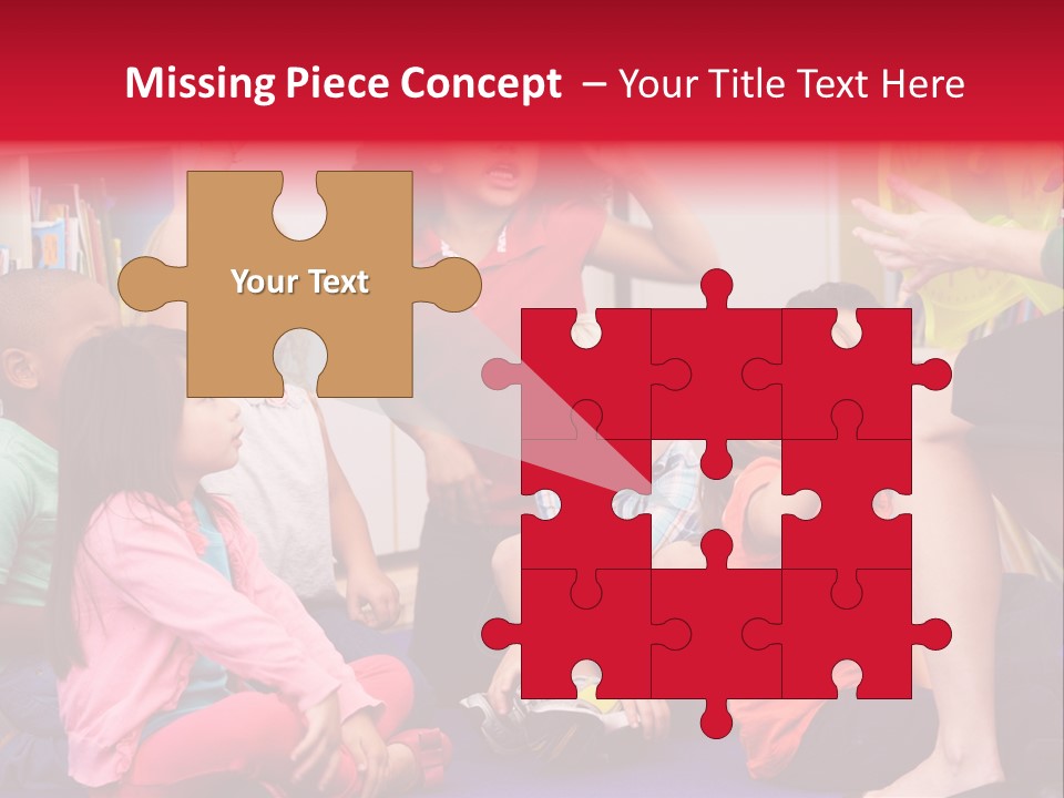 Hispanic Group Pupil PowerPoint Template