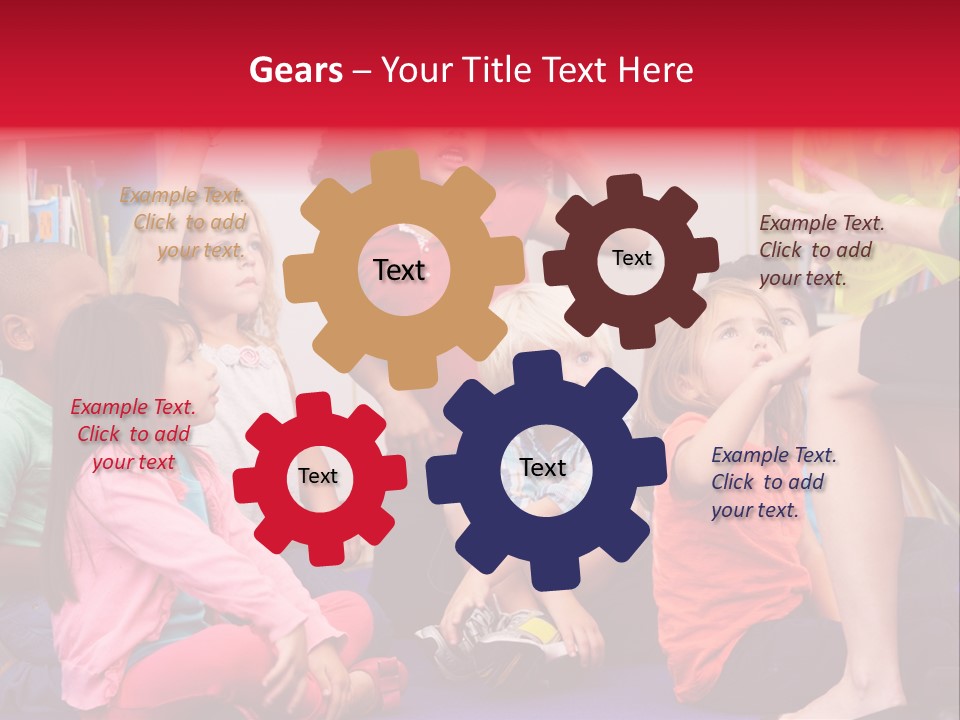 Hispanic Group Pupil PowerPoint Template