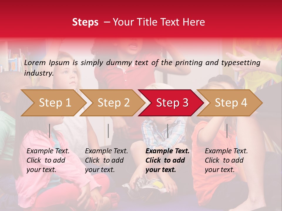 Hispanic Group Pupil PowerPoint Template