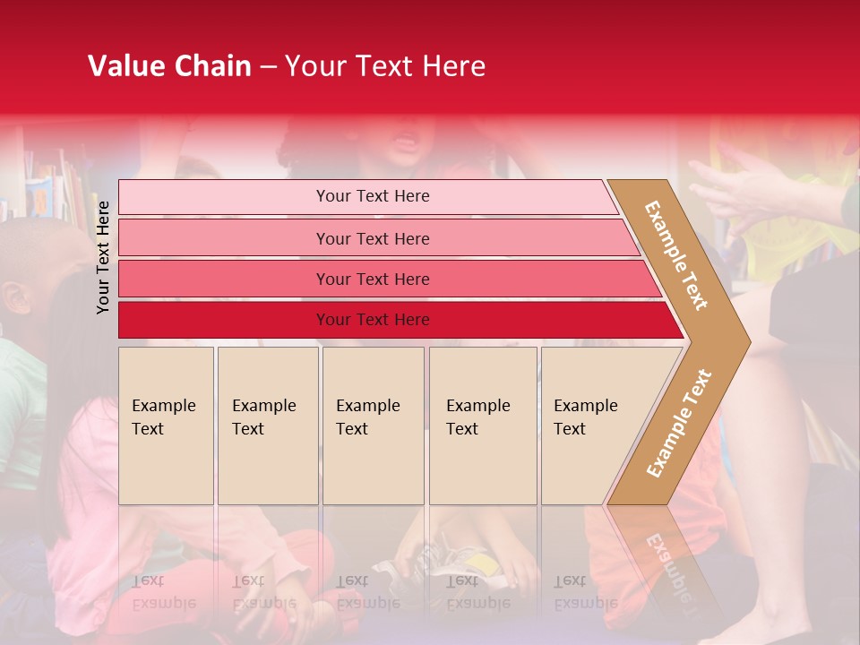 Hispanic Group Pupil PowerPoint Template