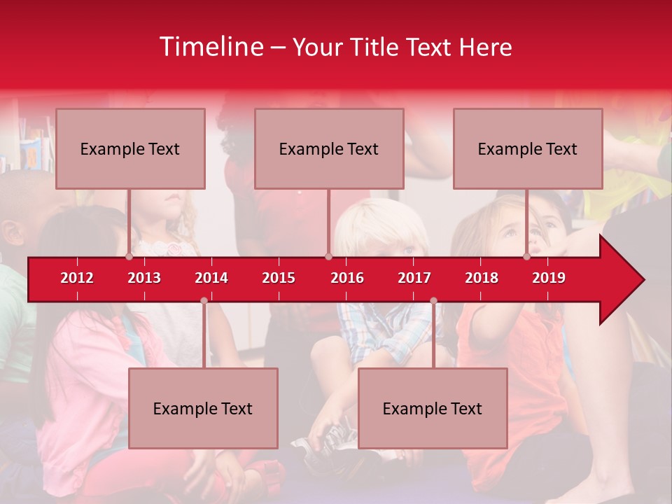 Hispanic Group Pupil PowerPoint Template