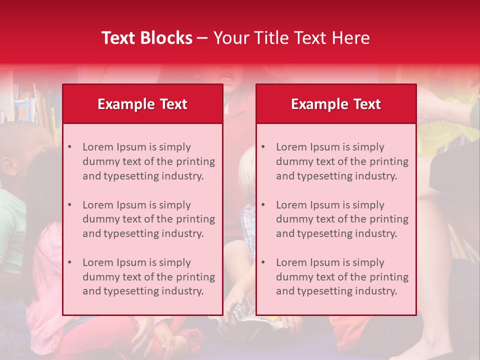 Hispanic Group Pupil PowerPoint Template