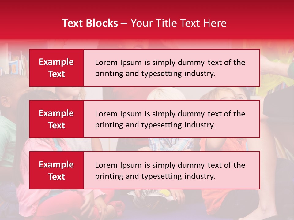 Hispanic Group Pupil PowerPoint Template
