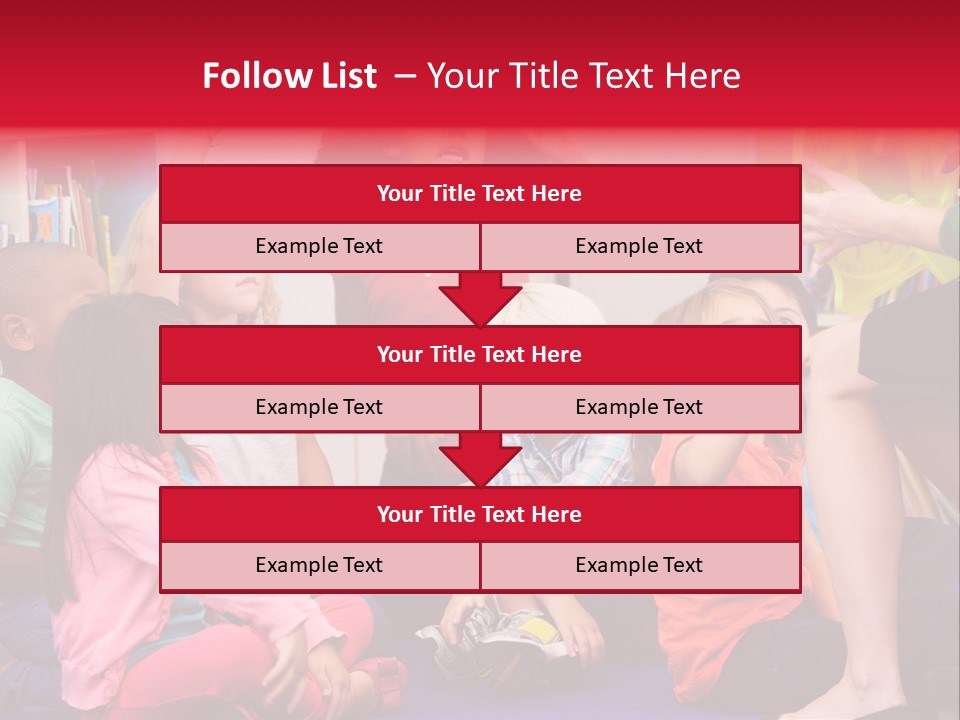 Hispanic Group Pupil PowerPoint Template
