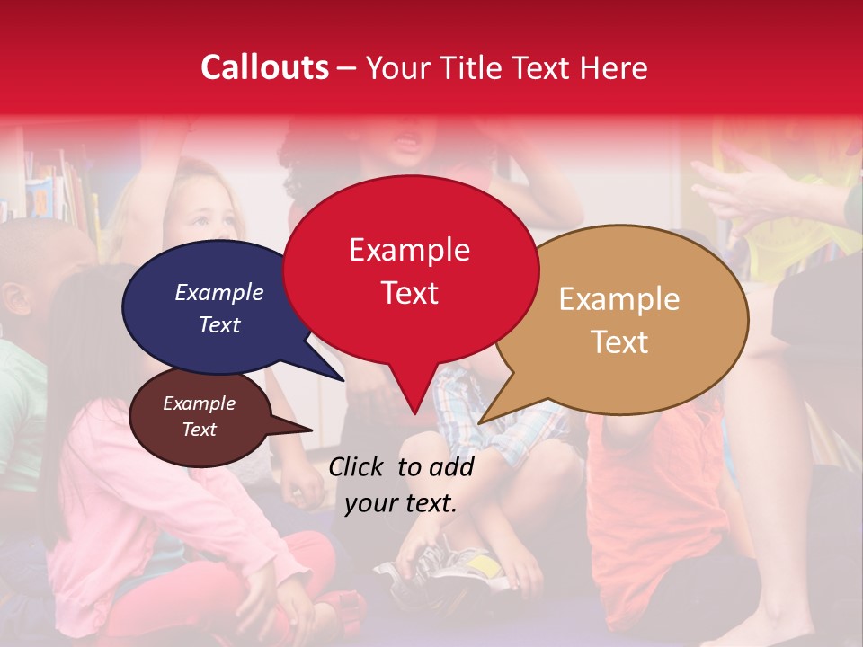 Hispanic Group Pupil PowerPoint Template