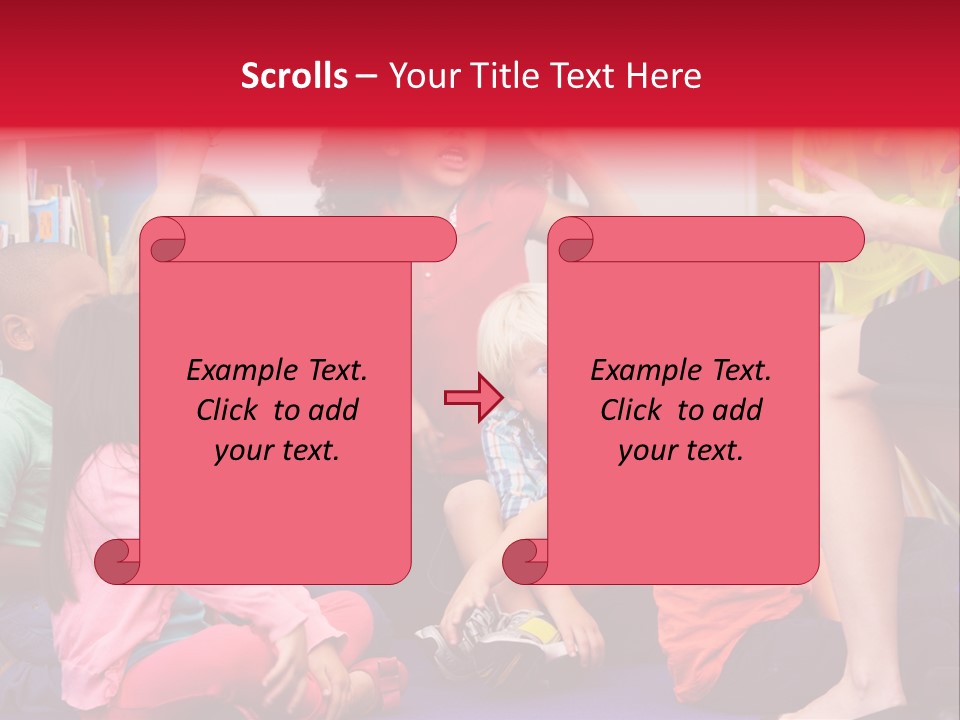 Hispanic Group Pupil PowerPoint Template