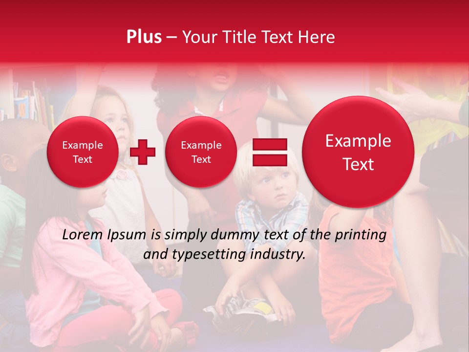 Hispanic Group Pupil PowerPoint Template