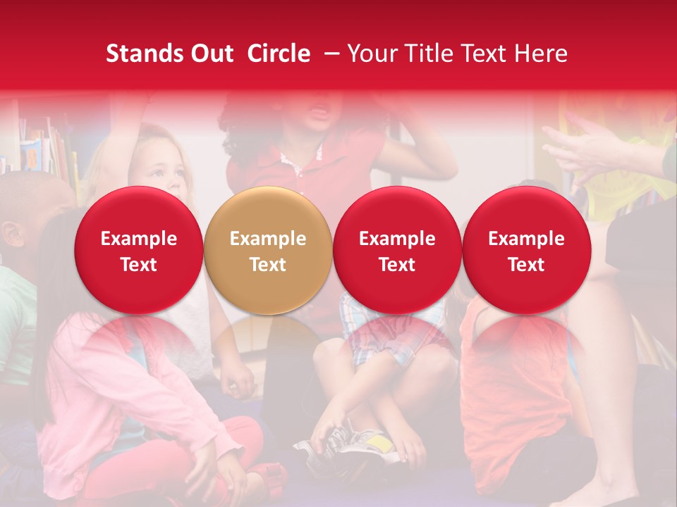 Hispanic Group Pupil PowerPoint Template