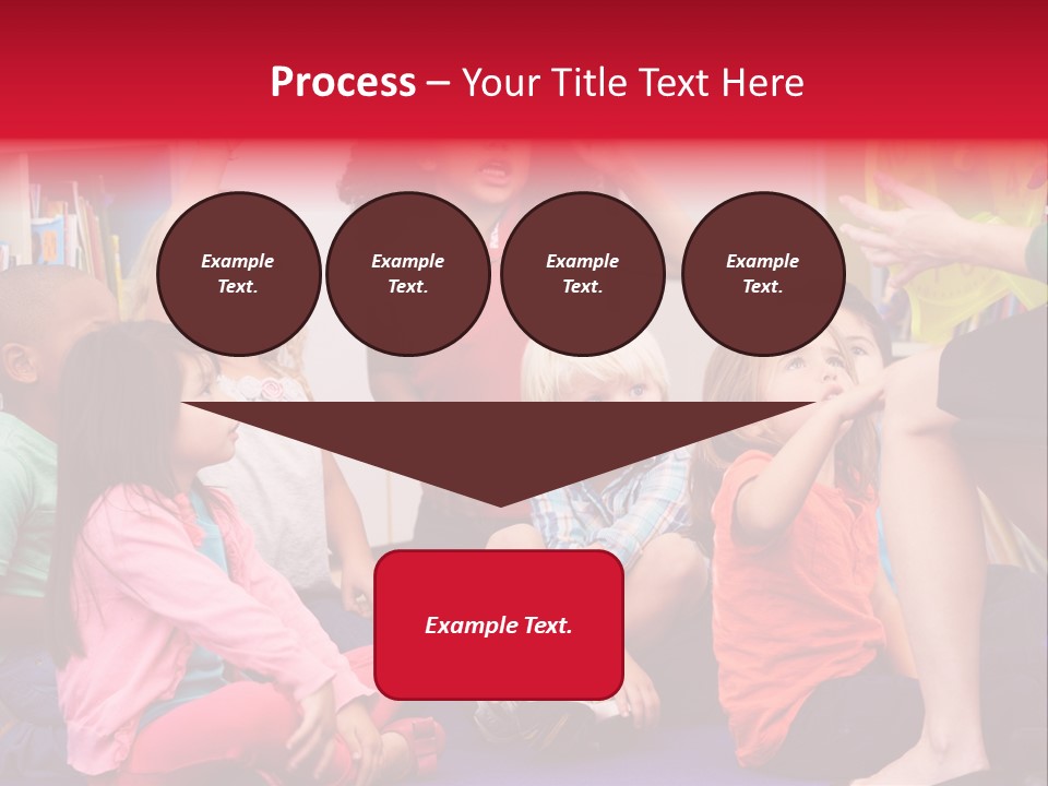 Hispanic Group Pupil PowerPoint Template