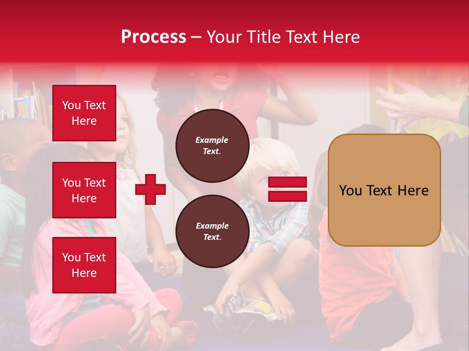 Hispanic Group Pupil PowerPoint Template