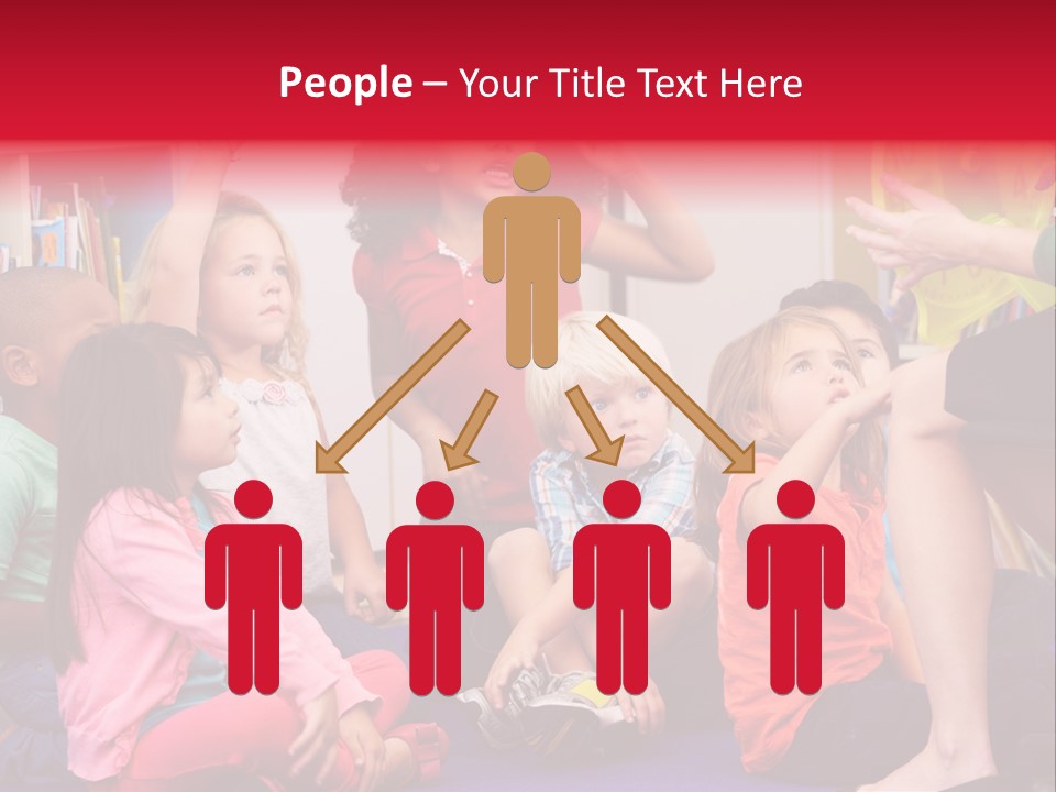 Hispanic Group Pupil PowerPoint Template