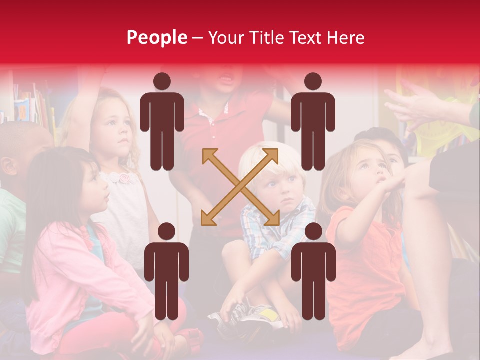 Hispanic Group Pupil PowerPoint Template