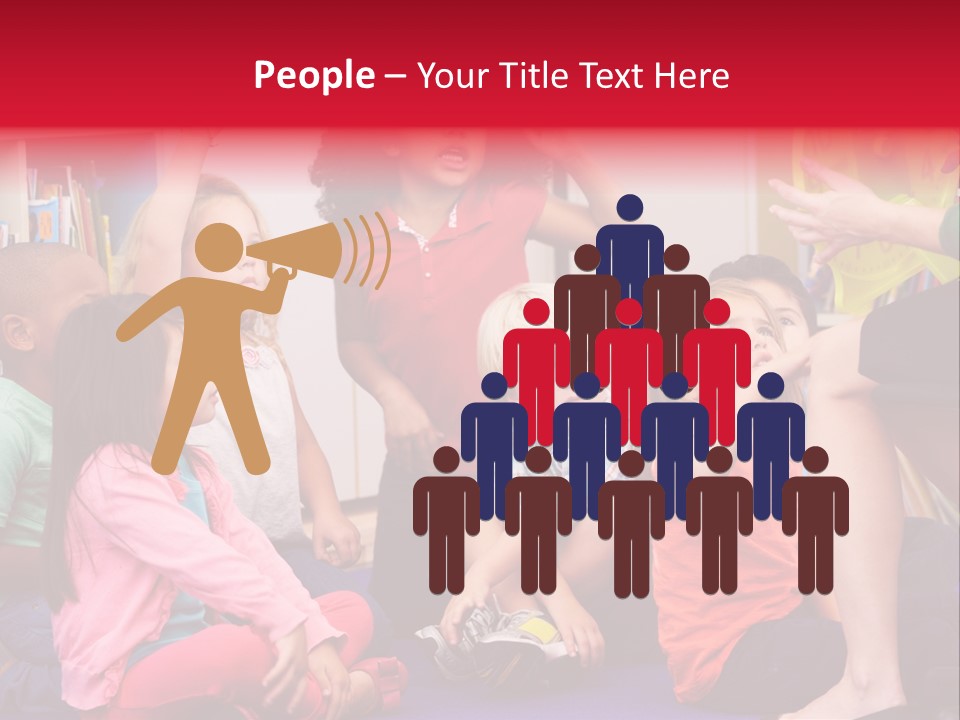 Hispanic Group Pupil PowerPoint Template