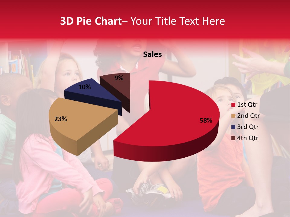 Hispanic Group Pupil PowerPoint Template