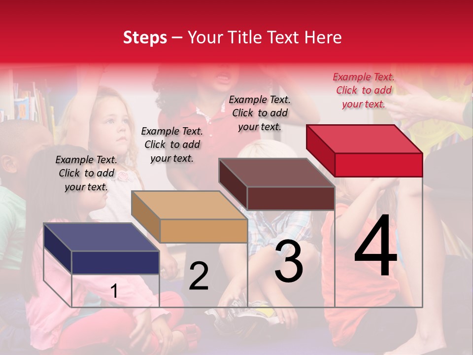 Hispanic Group Pupil PowerPoint Template