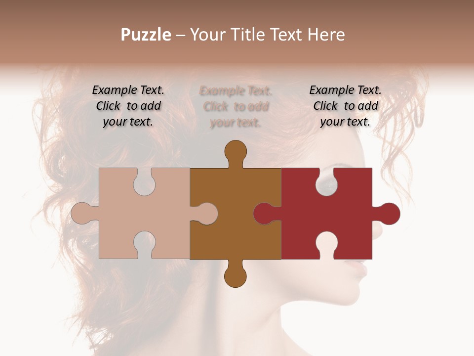 Young Makeup Care PowerPoint Template