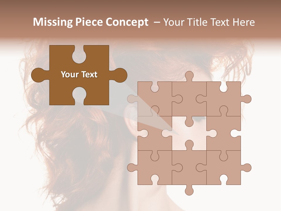 Young Makeup Care PowerPoint Template