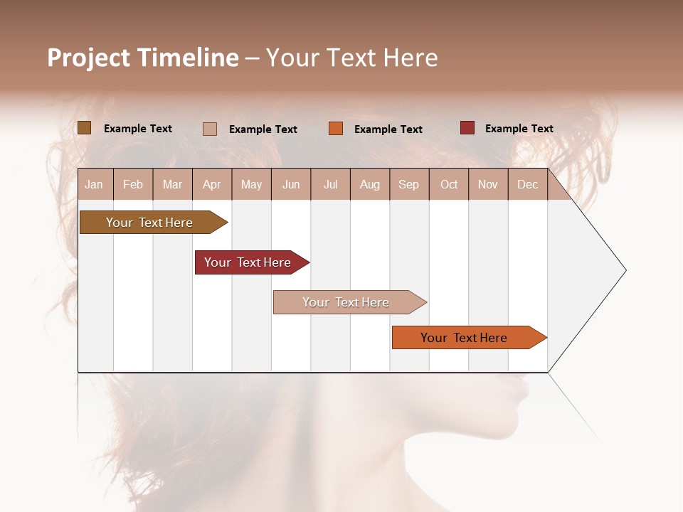 Young Makeup Care PowerPoint Template